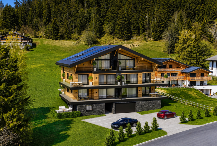 Magnifique appartement neuf de 4.5 pièces avec terrasse à Crans-Montana