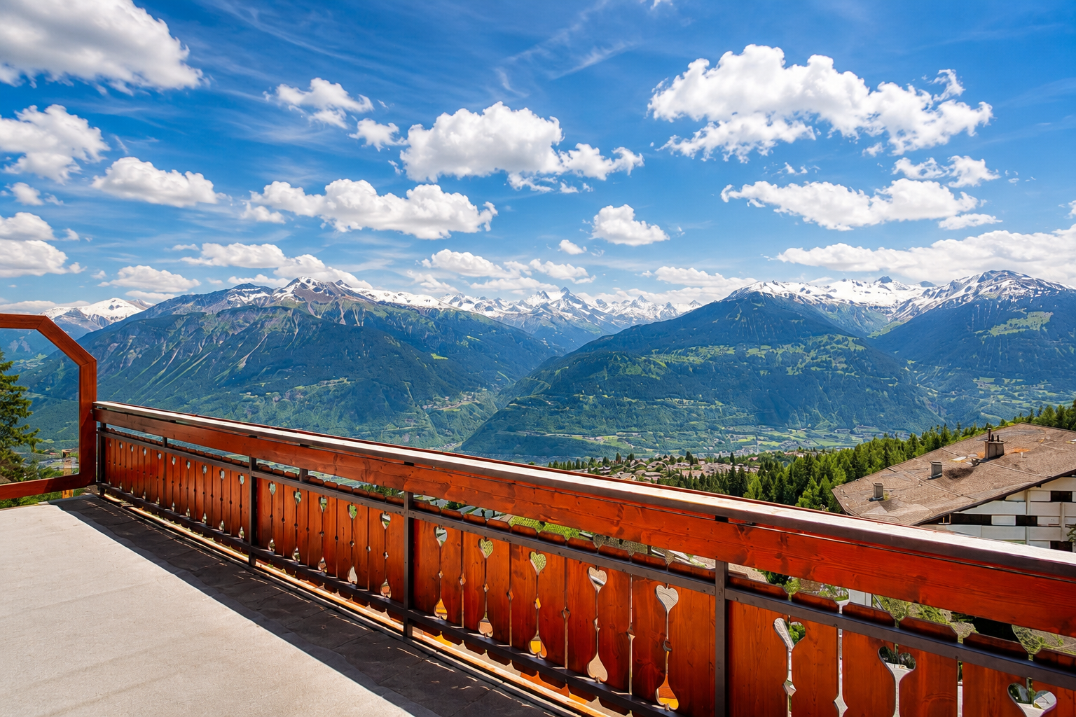 Au cœur de Crans-Montana, secteur Montana